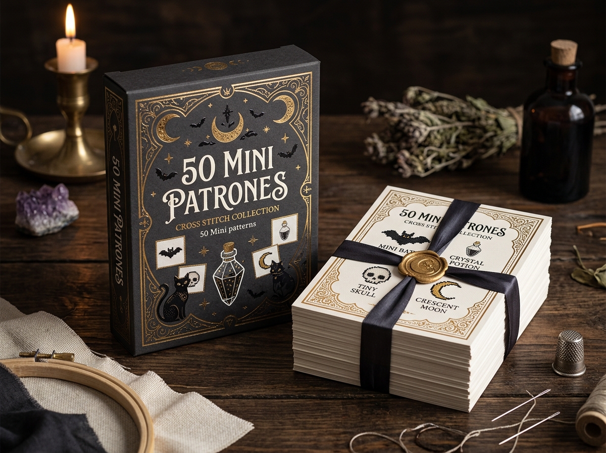 50 Mini Patrones Góticos