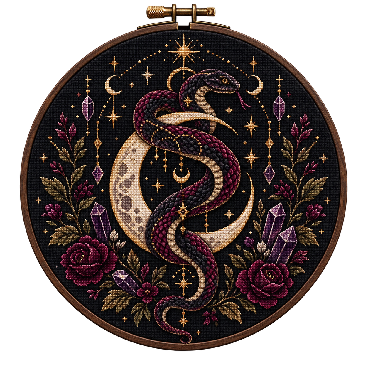 Snake & Arcane Moon